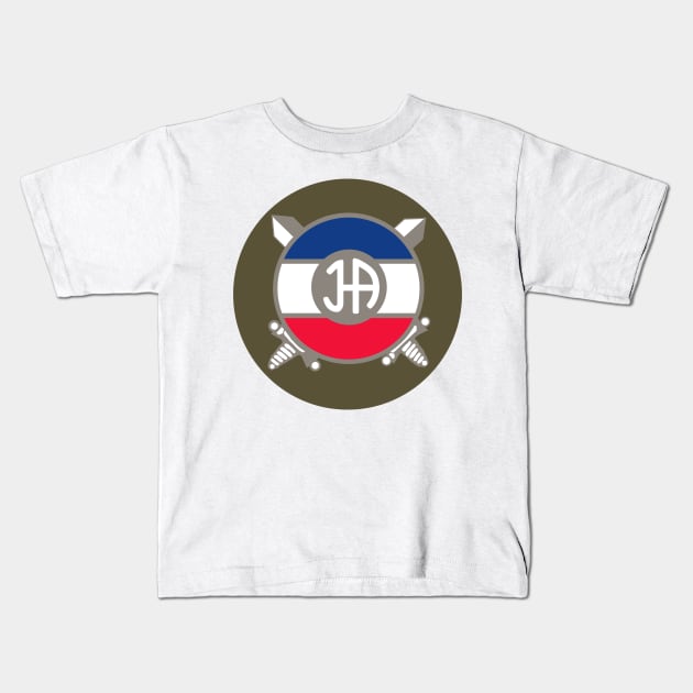 Yugoslav People's Army Kids T-Shirt by Devotee1973